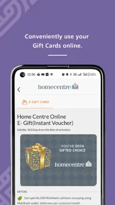 Home Centre India android App screenshot 2